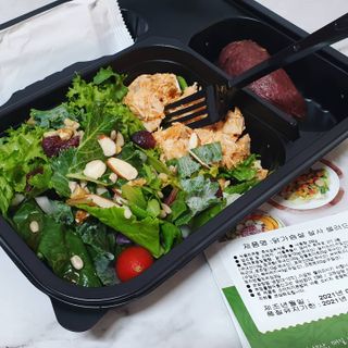 참살이도시락 작심삼일 샐러드도시락 3개 맛보기 새벽배송 또는 택배배송 — 5점을 준 리뷰어가 2021년 7월 올린 사용 사진