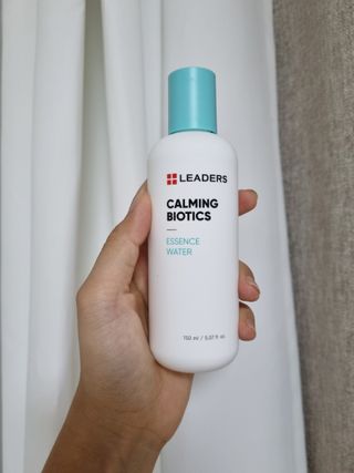 리더스코스메틱 리더스 카밍 바이오틱스 #1등 진정 기획세트 [에센스 워터150ml + 크림 마스크80ml] — 5점을 준 리뷰어가 2022년 8월 올린 사용 사진