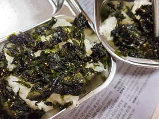 광천우리맛김 우리집밥도둑 맛있는광천김 우리김자반 50g 5봉 — 5점을 준 리뷰어가 2021년 10월 올린 사용 사진