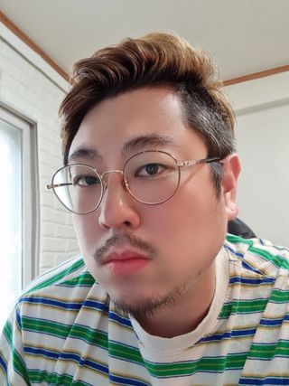 [갸스비] 곱슬 머리부터 파마까지 남자의 컬을 위한 갸스비 컬크림 — 5점을 준 리뷰어가 2021년 5월 올린 사용 사진