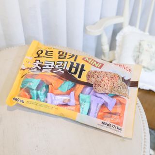 델리스 오트 밀키 초콜릿 바 — 4.5점을 준 리뷰어가 2022년 5월 올린 사용 사진