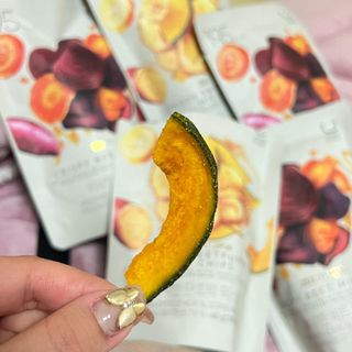 딜라이트 프로젝트 원물칩 2종 6ea(비트 믹스칩, 단호박 믹스칩) — 5점을 준 리뷰어가 2022년 4월 올린 사용 사진