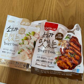 굽네몰 [굽네] 소스가 맛있는 닭가슴살 슬라이스 4종 — 5점을 준 리뷰어가 2021년 4월 올린 사용 사진