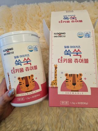 일동아이키즈쑥쑥 일동 아이 키즈 쑥쑥 — 5점을 준 리뷰어가 2022년 10월 올린 사용 사진