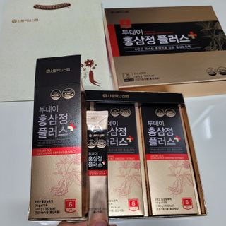 서울약사신협_투데이홍삼정플러스스틱_10g x 30포 — 5점을 준 리뷰어가 2021년 1월 올린 사용 사진