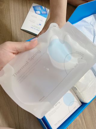 설랩수앤슈, 직접 만들어 쓰는 아기 물티슈 — 5점을 준 리뷰어가 2021년 7월 올린 사용 사진