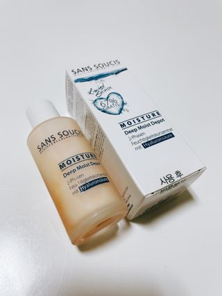산수시 데포 세럼 수분 물광 비타민 에센스 50ml 기초화장품 — 4.5점을 준 리뷰어가 2021년 6월 올린 사용 사진