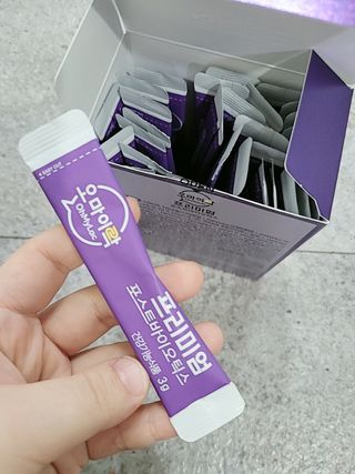 [유산균] 오마이락 프리미엄 포스트바이오틱스 30P — 5점을 준 리뷰어가 2022년 11월 올린 사용 사진