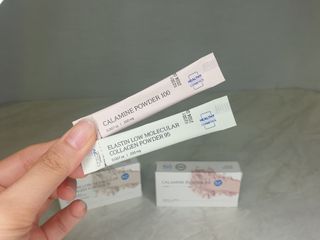 [유니자르] 엘라스틴 저분자 콜라겐95 + 칼라민 100 — 4점을 준 리뷰어가 2021년 11월 올린 사용 사진