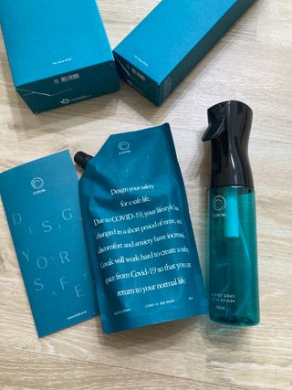 코박 스프레이 살균수  500ml 세트 — 5점을 준 리뷰어가 2022년 6월 올린 사용 사진