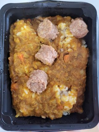 브라잇벨리 식물성 미트볼과 일본식카레의 만남, 플랜트볼 카레라이스 — 5점을 준 리뷰어가 2022년 8월 올린 사용 사진