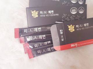 새롬바이오 리생 [미쾌변] 차전자피 식이섬유 건강기능식품 3팩 — 4점을 준 리뷰어가 2021년 6월 올린 사용 사진