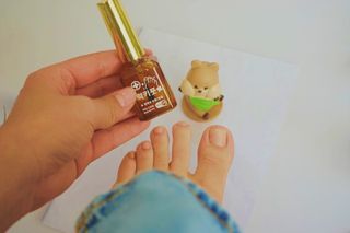 유케어 YOU CARE 문제성 손발톱케어_럭키풋 — 5점을 준 리뷰어가 2022년 10월 올린 사용 사진