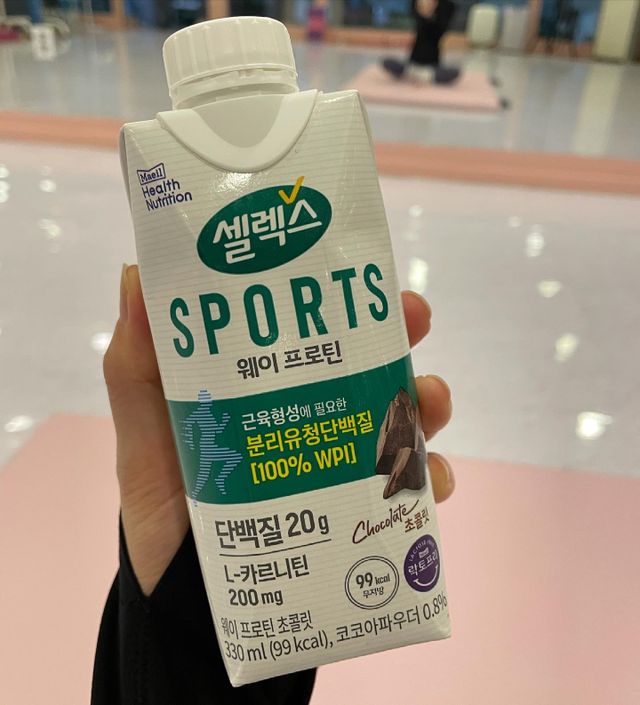 셀렉스 스포츠 웨이 프로틴 초콜릿 _ 330ml x 12팩 리뷰 사진