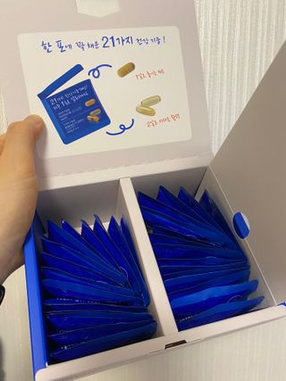 소버스 메가바이탈 오메가플러스 — 5점을 준 리뷰어가 2022년 3월 올린 사용 사진