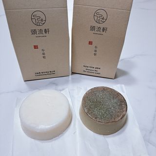 두류헌 샴푸바+컨디셔닝 린스바 머리가꿈세트 — 5점을 준 리뷰어가 2022년 5월 올린 사용 사진