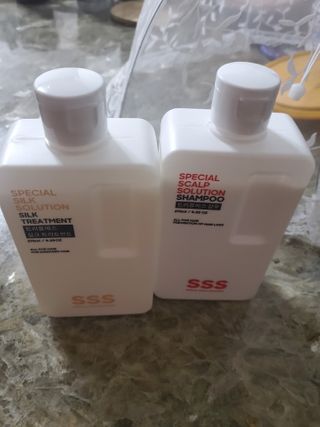 트리플에스 탈모 샴푸 275ml + 실크 트리트먼트 275ml — 5점을 준 리뷰어가 2021년 2월 올린 사용 사진