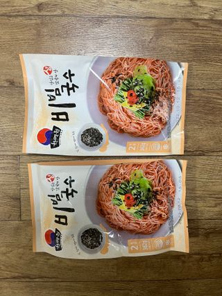 [한면원] 비빔국수 2인분 — 5점을 준 리뷰어가 2022년 8월 올린 사용 사진