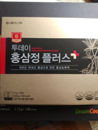 서울약사신협_투데이홍삼정플러스스틱_10g x 30포 — 5점을 준 리뷰어가 2021년 2월 올린 사용 사진