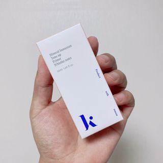 키노닉스 로지 톤업 선밀크 — 5점을 준 리뷰어가 2021년 8월 올린 사용 사진