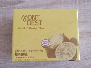몽베스트 위드더 블랜딩 하우스 _레몬 블랙티 — 5점을 준 리뷰어가 2023년 1월 올린 사용 사진