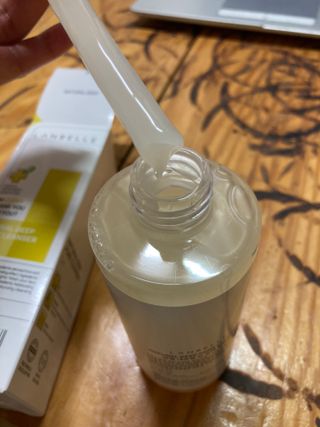 랑벨 내츄럴 딥 포어 클렌저 210ml (저자극 약산성 천연 클렌징 젤) — 5점을 준 리뷰어가 2022년 4월 올린 사용 사진