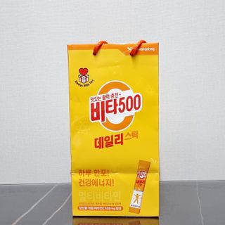 광동생활건강 프리 [광동] VB와 VC를 함유한 멀티 비타민 비타 500 데일리 스틱 180포 — 5점을 준 리뷰어가 2022년 6월 올린 사용 사진