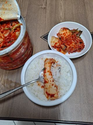 셰프애찬 알배기 겉절이 김치 1kg — 5점을 준 리뷰어가 2022년 9월 올린 사용 사진