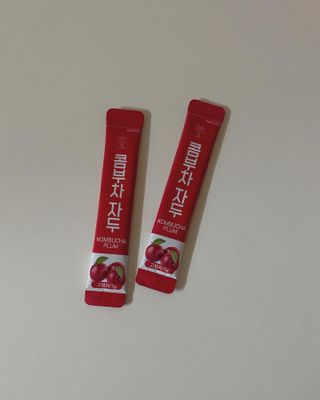 참앤들황토농원 7가지 맛! 탄산 톡톡! 스파클링! 데이앤 콤부차 7종 10포 1박스씩 ★총 7박스★ — 5점을 준 리뷰어가 2023년 2월 올린 사용 사진