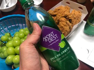 몽베스트 Montbest with Sparkling water Lime20병 — 5점을 준 리뷰어가 2022년 9월 올린 사용 사진