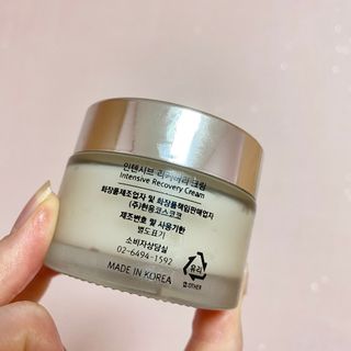 조슈아랩 인텐시브 리커버리 토너, 인텐시브 리커버리 크림 — 5점을 준 리뷰어가 2022년 7월 올린 사용 사진