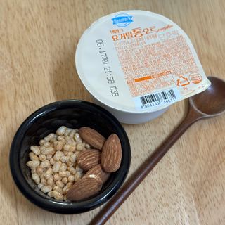 구매평★[2종 패키지]덴마크 요거밀 통오트 요거트(12,460원) — 5점을 준 리뷰어가 2025년 6월 올린 사용 사진