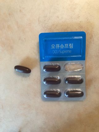 뉴트리션팩토리 비타프렙 오큐슈프림 루테인 오메가3 1050mg — 4.5점을 준 리뷰어가 2021년 9월 올린 사용 사진