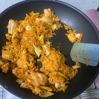 [푸딩팩토리] 요잇조잇 닭갈비 닭가슴살/김치 닭가슴살 곤약볶음밥 2종 (김치볶음밥 2개 닭갈비 볶음밥 1개) — 5점을 준 리뷰어가 2022년 8월 올린 사용 사진
