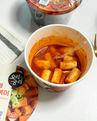 프리 [요리궁리] 타입 B (매콤,치즈,매콤까르보) 꽃떡볶이 6개입 세트 — 5점을 준 리뷰어가 2024년 12월 올린 사용 사진