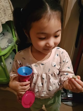 작심연구소 구취제거+충치예방+치아화이트닝 마법의 캔디 덴티팝3종(맛 랜덤 발송) — 5점을 준 리뷰어가 2022년 5월 올린 사용 사진