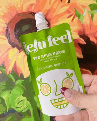 JEJUFEEL 풋풋한 제주담은 청귤에이드 — 5점을 준 리뷰어가 2022년 9월 올린 사용 사진
