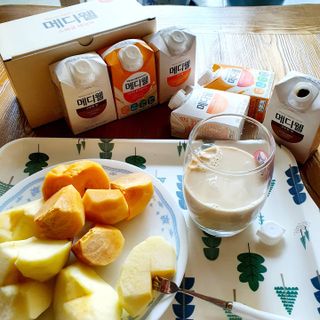 메디웰 살맛나는 캠페인 체험팩 — 5점을 준 리뷰어가 2021년 11월 올린 사용 사진