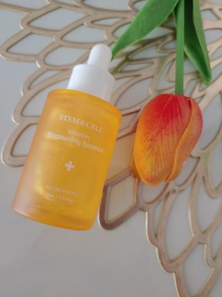 체르엠 스템앤셀 비타민 브라이트닝 에센스 30ml 1개 — 5점을 준 리뷰어가 2022년 4월 올린 사용 사진
