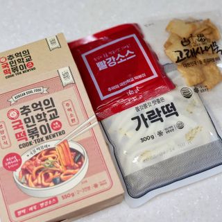 추억의 국민학교 떡볶이 국떡 뉴트로 5종 — 5점을 준 리뷰어가 2021년 7월 올린 사용 사진
