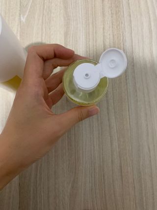 랑벨 내츄럴 딥 클렌징 워터 500ml — 5점을 준 리뷰어가 2022년 6월 올린 사용 사진