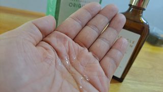[메리트] 순도 100퍼센트 아르간 헤어오일 — 5점을 준 리뷰어가 2021년 12월 올린 사용 사진