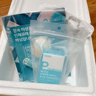 메디타민 인체유래 비피더스 포스트 프로바이오틱스 — 5점을 준 리뷰어가 2021년 10월 올린 사용 사진
