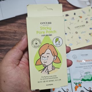 세뚜아(Cettua) 세뚜아 스티키 포어 패치 Cettua Sticky Pore Patch — 5점을 준 리뷰어가 2023년 8월 올린 사용 사진