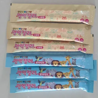 다나음 셀렌에 빠진 아연면역젤리 열대과일맛+사과맛 — 5점을 준 리뷰어가 2023년 1월 올린 사용 사진