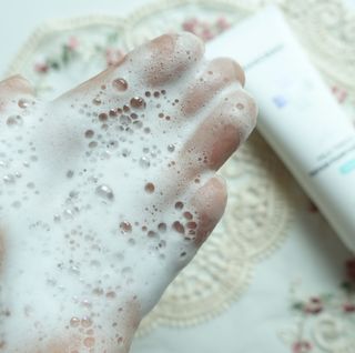 바노바기 코스메틱 바노바기 밀크씨슬 리페어 시카 폼 클렌저 플러스 120ml + 선스크린 플러스 50ml — 5점을 준 리뷰어가 2023년 8월 올린 사용 사진