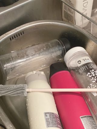마더케이 디아 프리미엄 젖병세정제 500ml 액상형/무향 — 5점을 준 리뷰어가 2021년 12월 올린 사용 사진