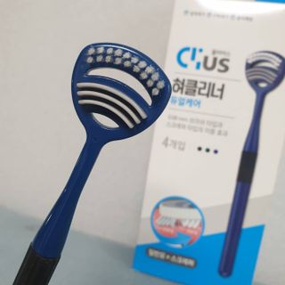 크리오 클리어스 혀백태제거 구취관리 혀클리너 — 5점을 준 리뷰어가 2021년 3월 올린 사용 사진