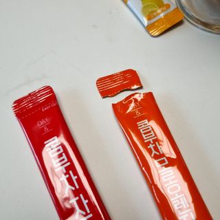 참앤들황토농원 7가지 맛! 탄산 톡톡! 스파클링! 데이앤 콤부차 7종 10포 1박스씩 ★총 7박스★ — 5점을 준 리뷰어가 2023년 1월 올린 사용 사진