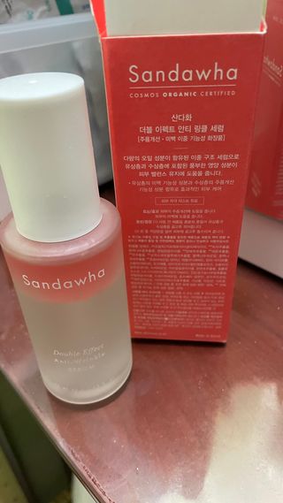 산다화 더블 이펙트 안티 링클 세럼 50ml — 4.5점을 준 리뷰어가 2022년 12월 올린 사용 사진